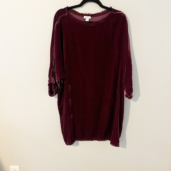 sundance boutique Dresses & Skirts - Sundance Women's Alannah‎ Crushed
Velvet Boho mini dress petite large